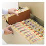 Smead Redrope TUFF Pocket Drop-Front File Pockets with Fully Lined Gussets, 5.25" Expansion, Legal Size, Redrope, 10/Box