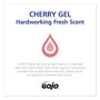 GOJO Cherry Gel Pumice Hand Cleaner, Cherry Scent, 1 gal Bottle, 2/Carton (GOJ235802) View Product Image