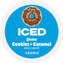 The Original Donut Shop K-Cup Iced Duos Cookies and Caramel Coffee - Compatible with Keurig Brewer - Ice Coffee - Medium - K-Cup - Cookies + Caramel