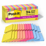 Post-it Super Sticky Notes - 3" Flag/Note Width x 3" Flag/Note Length - Square - 70 Sheets per Pad - Summer Joy - Recyclable, Self-adhesive