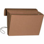 Smead Legal Recycled File Wallet - 8 1/2" x 14" - 5 1/4" Expansion - Redrope - Elastic Closure Flap - 30% Recycled