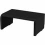 Bostitch Konnect Adjustable Monitor Stand - Up to 30" Screen Support - 25 lb Load Capacity - (BOSKTSTANDBLK)