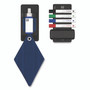 TRU RED Dry Erase Marker, Tank-Style, Medium Chisel Tip, Assorted Colors, 4/Kit
