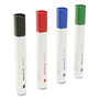 TRU RED Dry Erase Marker, Tank-Style, Medium Chisel Tip, Assorted Colors, 4/Kit