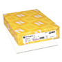 Astrobrights Color Cardstock, 65 lb Cover Weight, 8.5 x 11, Stardust Flecked White, 250/Pack (WAU22401) View Product Image