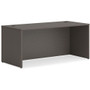 HON Mod Slate Teak Laminate Desk Component - 29" Height x 72" Width x 36" Depth - Material: Metal - Finish: Slate Teak Laminate