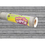 Teacher Created Resources Bulletin Board Roll - Bulletin Board, Poster, Student - 12 ft Height x 48" Width - Gray Wood - Fabric