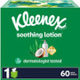 Kleenex Soothing Lotion Tissues - 3 Ply - WhiteBox - 60/Box - (KCC54271CT)