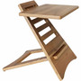 Victor DC150A High Rise Acacia Wood Laptop Riser, 17x11.8x7.63 to 14.75, Brown Woodgrain, Supports 20 lbs