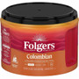 Folgers Ground 100% Colombian Coffee - Medium - 22.6 oz Per Canister - Ground - Columbian, Arabica