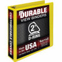 Samsill Durable Three-Ring View Binder - 2" Binder Capacity - 475 Sheet Capacity - 3 Ring(s) - Fastener(s): D-Ring - Pocket(s): 2, Internal - (SAM16461)