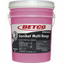 Betco Symplicity Sanibet MultiRange Sanitizer - Concentrate - 640 fl oz (20 quart) - Fragrance-free, Disinfectant, Deodorize, Rinse-free, Versatile - Pink