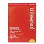 Universal Laminating Pouches, 5 mil, 9" x 11.5", Gloss Clear, 100/Pack (UNV84624) View Product Image