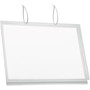 Durable Water-Resistant Sign Holder Pockets with Cable Ties, 11 x 17, Clear Frame, 5/Pack