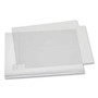 Durable Self-Adhesive Water-Resistant Sign Holder, 11 x 17, Clear Frame, 5/Pack