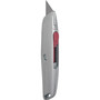 Sparco 3-position Retractable Blade Utility Knife - 1 Stainless Steel Blade - 6" Cutting Length - Retractable, Heavy Duty Utility Blade
