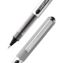 uniball VISION Roller Ball Pen, Stick, Fine 0.7 mm, Black Ink, Silver Barrel, 36/Pack (UBC1921066) View Product Image