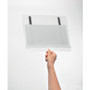 Durable Magnetic Water-Resistant Sign Holder, 8.5 x 11, Clear Frame, 5/Pack