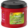 Folgers Simply Smooth Ground Coffee, Gentle On Your Stomach, 27 oz Canister