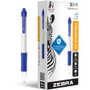 Zebra SARASA dry X20+ Gel Retractable RDI - 0.7 mm Medium Conical Pen Point - Retractable - Blue Ink - Gel-based - White Plastic Barrel