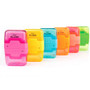 Serve Slide Eraser & Sharpener - Plastic - Multicolor