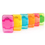 Serve Slide Eraser & Sharpener - Plastic - Multicolor