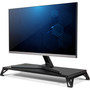 Allsop Lo Riser Monitor Stand, For 32" Monitors, 24" x 11" x 2" to 3", Black, Supports 30 lb