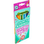 Crayola Colors of Kindness Colored Pencils, Assorted Lead and Barrel Colors, 12/Box