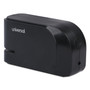 Universal Half-Strip Electric Stapler with Staple Channel Release Button, 20-Sheet Capacity, Black