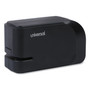 Universal Half-Strip Electric Stapler with Staple Channel Release Button, 20-Sheet Capacity, Black