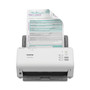 Brother ADS-4300N Professional Desktop Scanner, 600 dpi Optical Resolution, 80-Sheet Auto Document Feeder