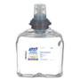 PURELL Advanced Hand Sanitizer Green Certified TFX Refill, Foam, 1,200 mL, Fragrance-Free, 2/Carton