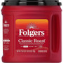 Folgers Ground Classic Roast Coffee - Medium - 25.9 oz Per Canister - Ground - Classic Roast - (FOL30407)