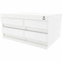 Business Source Multi-Drawer Desktop Organizer - 4 Compartment(s) - 4 Drawer(s) - 5.20" Height x 10.40" Width x 7.40" Depth - Desktop - Storage Drawer, Removable Drawer, Durable