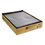 C-Line Magnetic Stitched Shop Ticket Holders, Clear, 75", 9 x 12, 25/Box