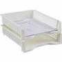 Business Source Stackable Letter Tray - Stackable, Front Loading - (BSN42570)