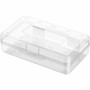 Business Source Carrying Case Pencil, Writing Utensils, Supplies - Clear - (BSN49272)