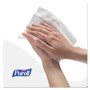 PURELL Premoistened Hand Sanitizing Wipes, Cloth, 5.75 x 7, Fresh Citrus, White, 100/Canister (GOJ911112EA) View Product Image