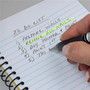 Zebra Pen SARASA Mark ON Gel Retractable Pens (ZEB48412)