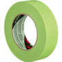 3M 401+ High Performance Green Masking Tape - Green - Crepe Paper - Synthetic Rubber Backing