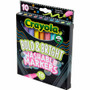 Crayola Bold and Bright Washable Markers, Broad Bullet Tip, Assorted Colors, 10/Box