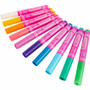 Crayola Bold and Bright Washable Markers, Broad Bullet Tip, Assorted Colors, 10/Box