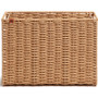 U Brands Woven File Basket - 10.20" Height x 13.80" Width x 7" Depth - Brown
