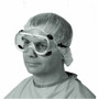 Medline Standard Fluid-Protection Lab Goggles - Recommended for: Eye, Laboratory - Large - Fluid Protection - Elastic - Clear - (MIINON24776)