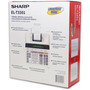 Sharp EL-T3301 Thermal Printing Calculator, Black Print, 8 Lines/Sec
