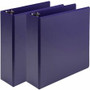 Samsill Earth's Choice Plant-based View Binders - 3" Binder Capacity - Letter - 8 1/2" x 11" Sheet Size - 3 Ring(s) - Fastener(s): Round Ring - (SAMU86808)