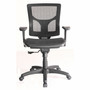 Lorell Conjure Mesh Task Chair - Black - Armrest