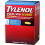 Tylenol Cold & Flu Severe Single-Dose Packets - For Tylenol Cold, Flu, Fever, Body Ache, Pain, Headache, Sore Throat, Nasal Congestion, Cough - 2/Packet