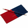 Charles Leonard Checking Pencils - Red, Blue Lead