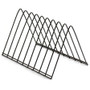 Officemate Triangle Wire Sorter - 7" Height x 7" Width x 11" Depth - Desktop - Sturdy - Black - Steel Wire